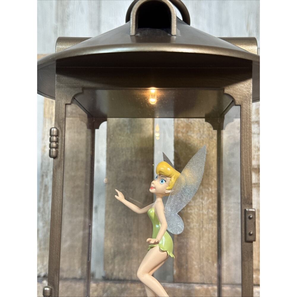 Vintage Hallmark Disney Tinkerbell Lantern Lights And Sound 2005 - Picture 6 of 8